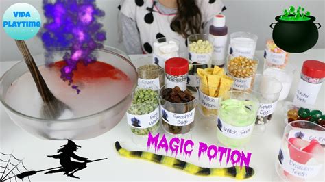 Brewing Magic: Creating Potions in the Witch's Cauldron